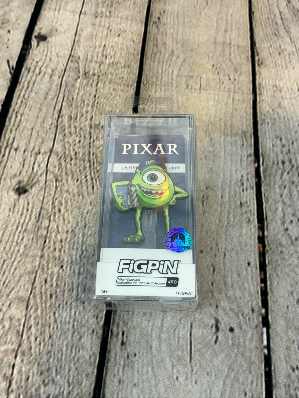 Disney Pixar Monsters Inc Mike Figure Collectible Pin